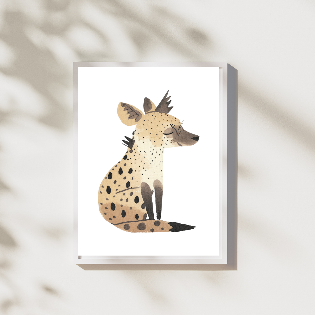 Wilde Hond - Safari Poster Collectie