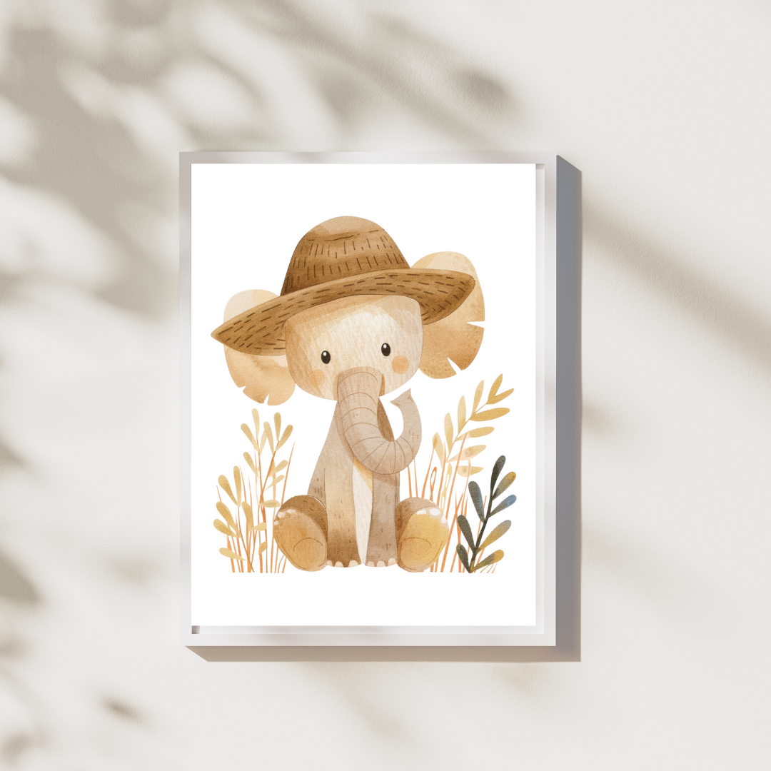 Ranger Olifant - Safari Poster Collectie