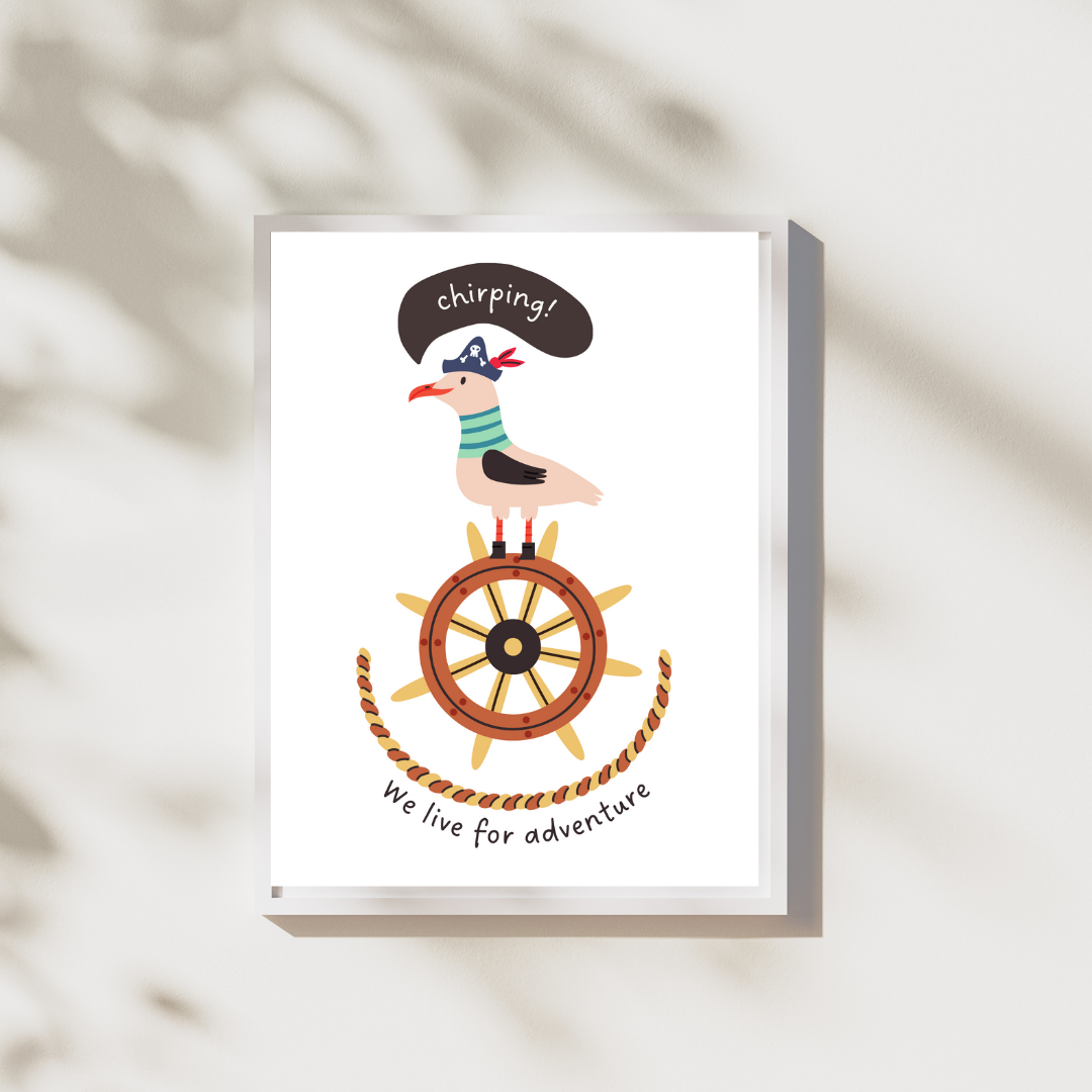 Vogel En Stuur - Piraten Thema Collectie