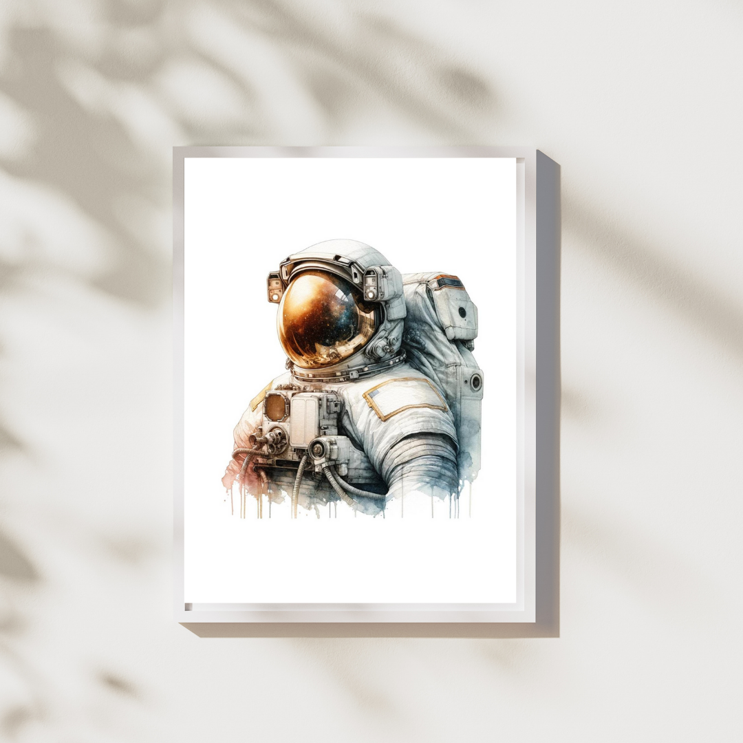 Astronaut - Ruimte Ontdekkingsreis Posters