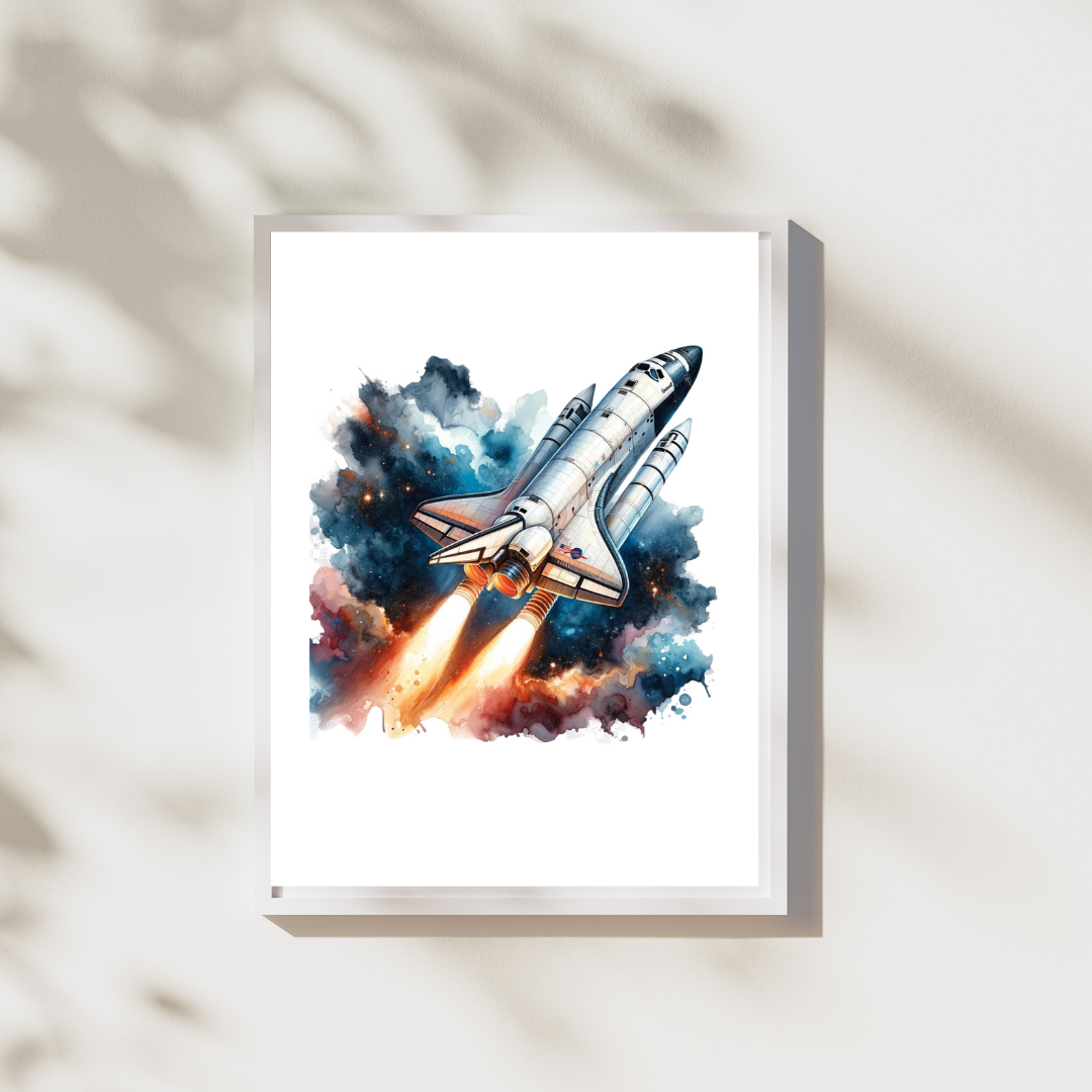 Spaceshuttle - Ruimte Ontdekkingsreis Posters