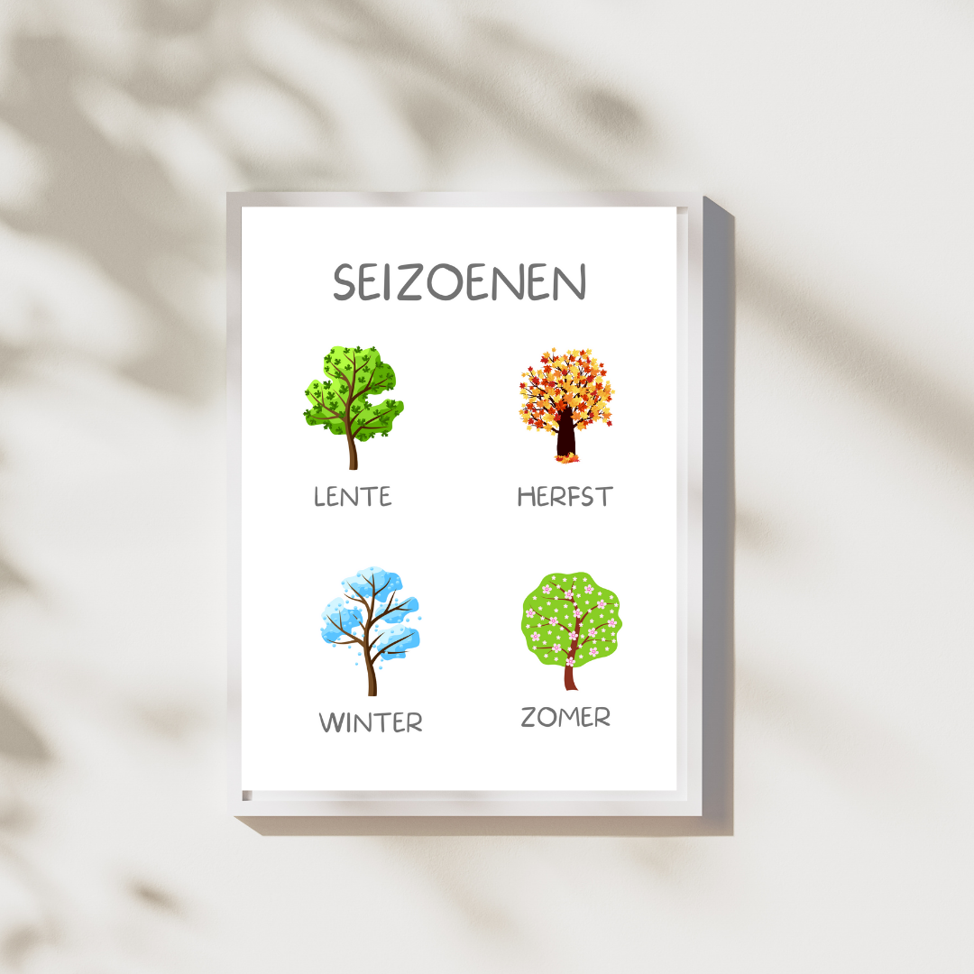 Seizoenen - Educatieve Montessori Collecties
