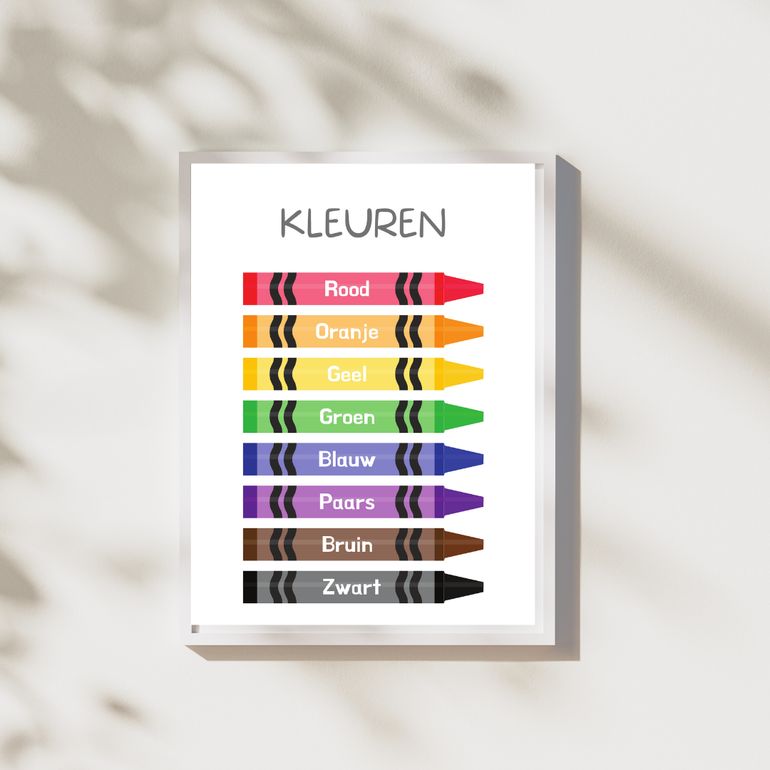 Kleuren - Educatieve Montessori Collecties