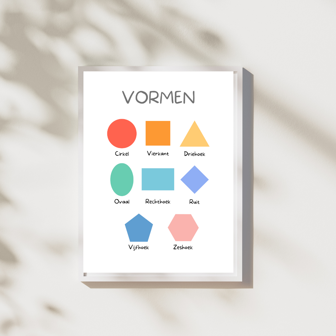 Vormen - Educatieve Montessori Collecties