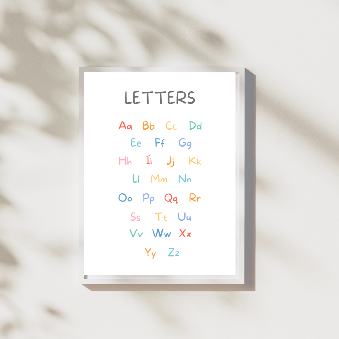 Letters - Educatieve Montessori Collecties