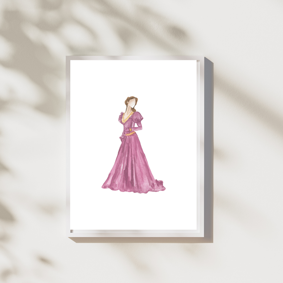 Paars - Prinsessen Posters Collectie