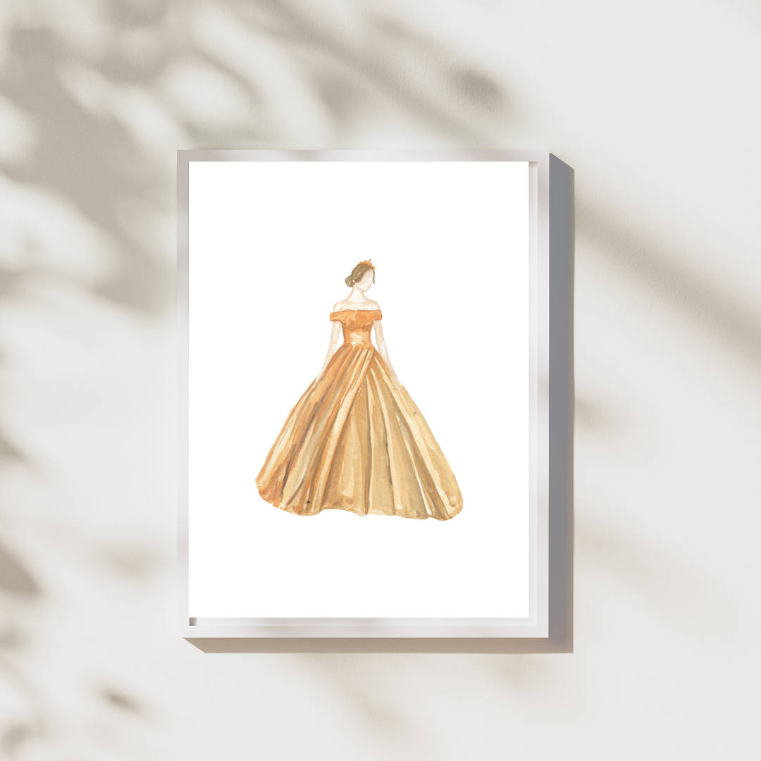 Geel - Prinsessen Posters Collectie