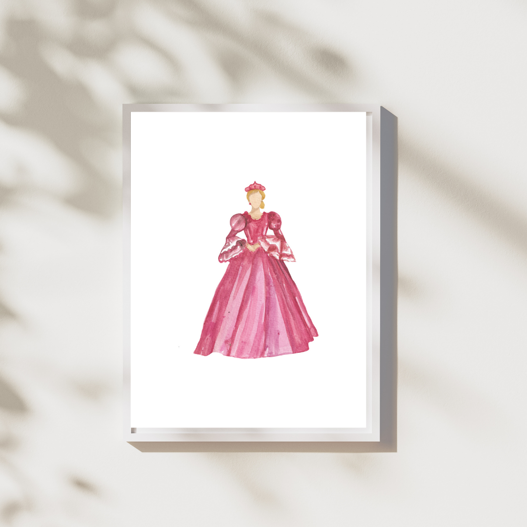 Roze - Prinsessen Posters Collectie