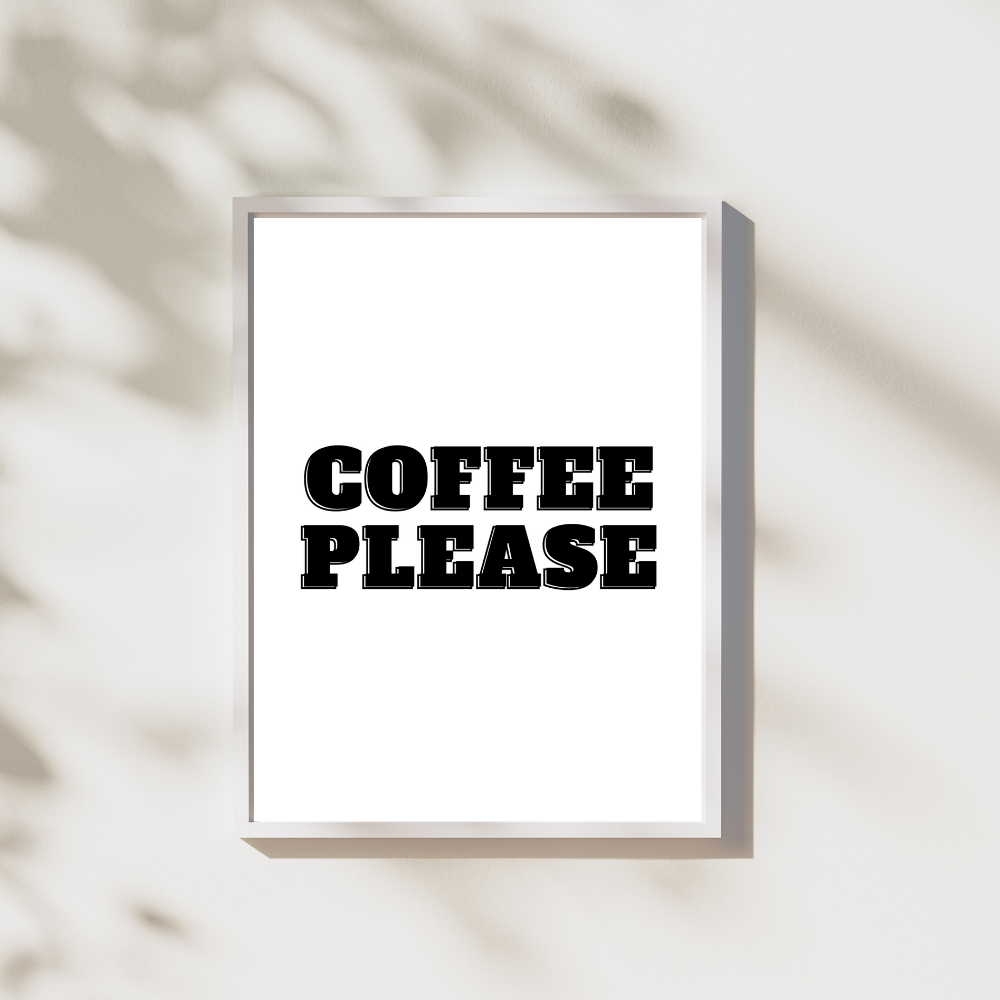 Coffee please - Leuk voor in huis collectie
