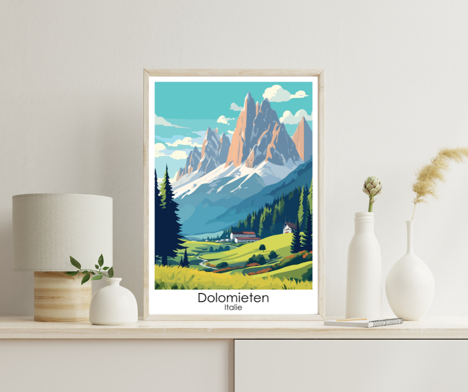 Dolomieten - Travel Posters
