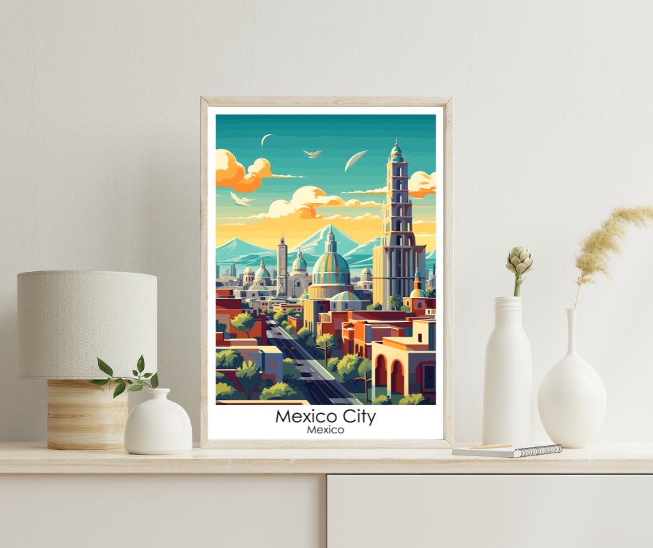 Mexico city - Travel Posters