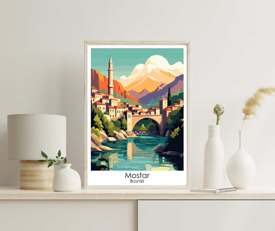 Mostar - Travel Posters