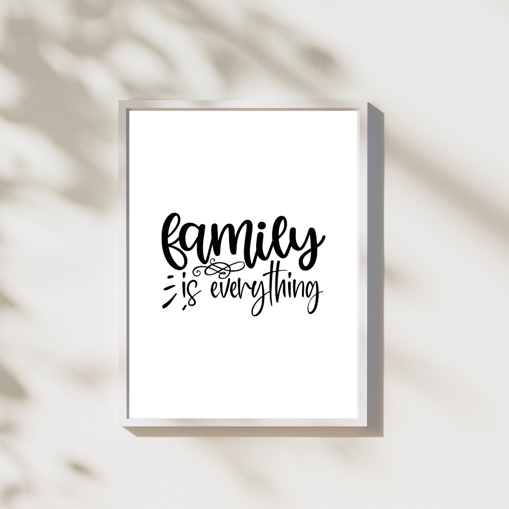 Family is everything - Leuk voor in huis collectie