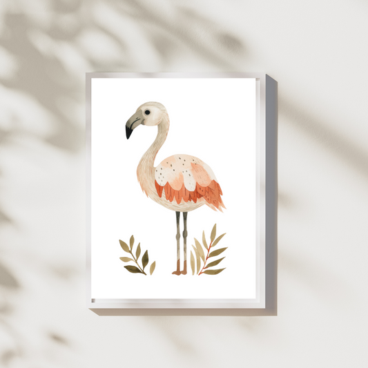 Flamingo 2 - Safari Poster Collectie