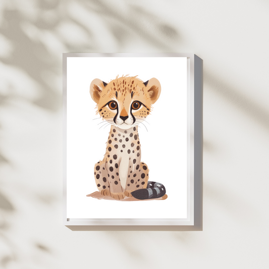 Cheetah 2 - Safari Poster Collectie