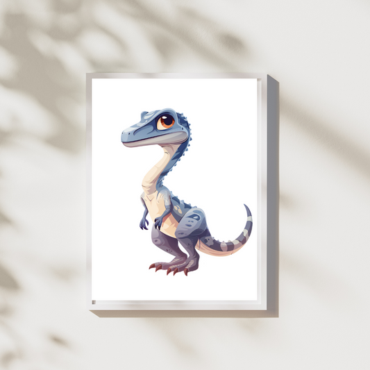 Dinosaurus 1 - Vriendelijke Dinosaurus Poster Collectie