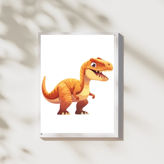 Dinosaurus 2 - Vriendelijke Dinosaurus Poster Collectie