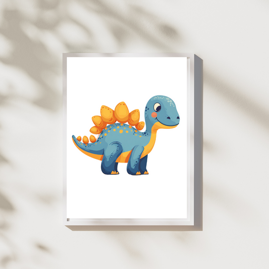 Dinosaurus 15 - Vriendelijke Dinosaurus Poster Collectie