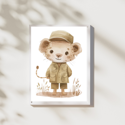 Safari Gids - Safari Poster Collectie