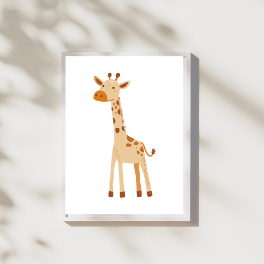Giraffe - Safari Poster Collectie