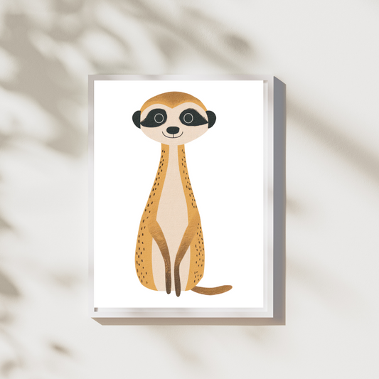 Stokstaartje - Safari Poster Collectie
