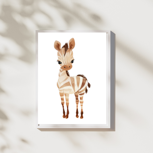 Zeebra 2 - Safari Poster Collectie