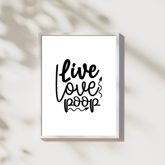 Live loves poop - Leuk voor in huis collectie