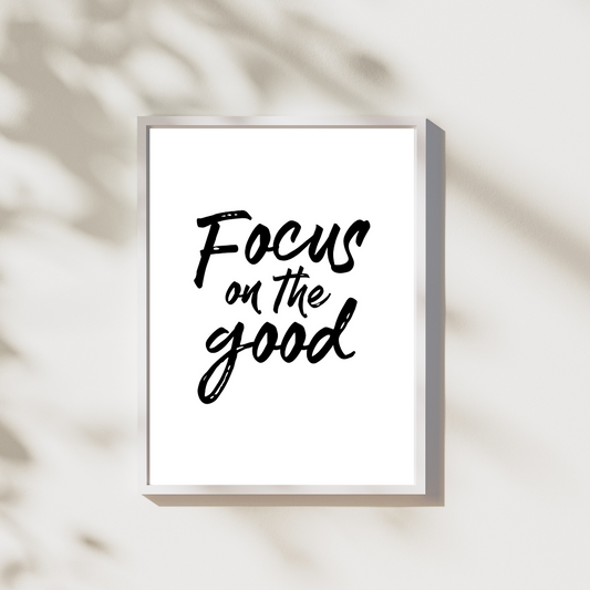Focus on the good - Leuk voor in huis collectie